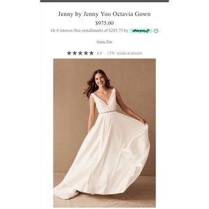 Jenny Yoo Octavia Gown BHLDN Wedding Dress
